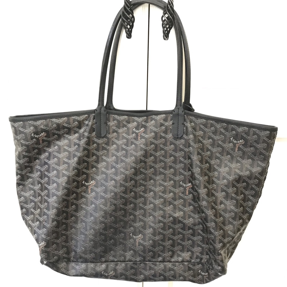 Authentic (Well Used) Goyardine Saint Louis PM